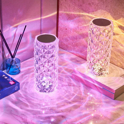 LED Crystal Table Lamp | مصباح طاولة كريستال LED