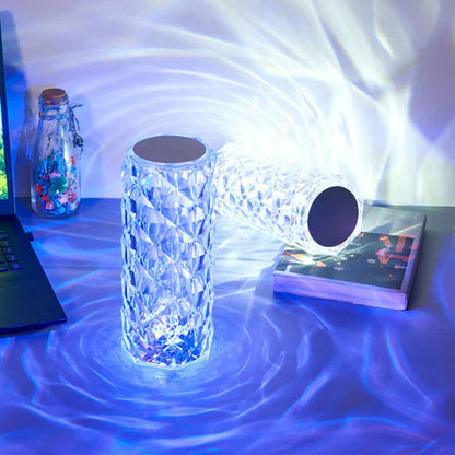 LED Crystal Table Lamp | مصباح طاولة كريستال LED